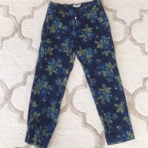 Steven Alan silk floral pants